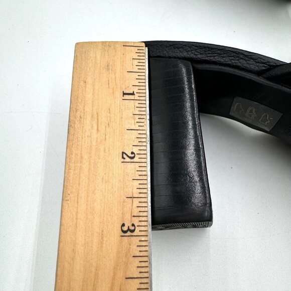 Brighton Riley Laced Heel Slides woman’s size 8.5 Black - Picture 13 of 13